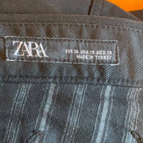 NWOT ZARA Black Slim Jeans Size 29 - Picture 13 of 16